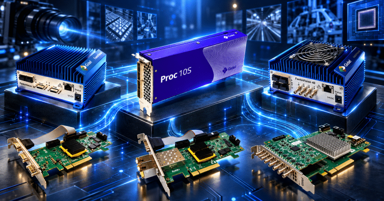 Gidel PCIe frame grabbers and FantoVision systems for high-bandwidth image acquisition and real-time FPGA processing
