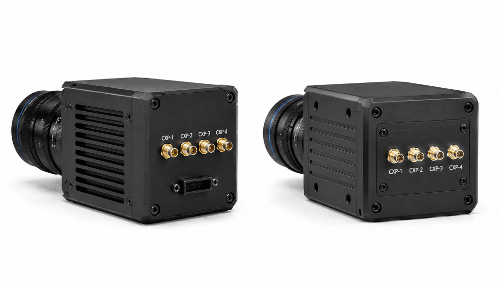 High-Speed CoaXPress Cameras with four CXP-12 links