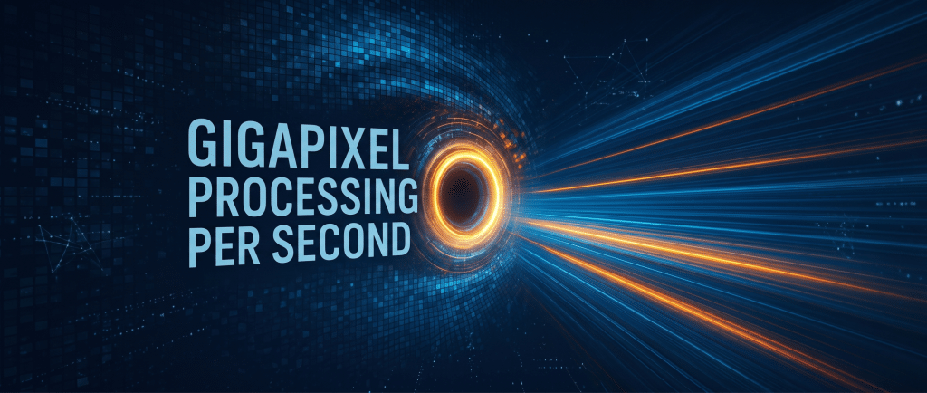High-Speed Image Acquisition and Gigapixel Processing in Vision Systems