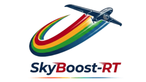 Gidel SkyBoost-RT logo for real-time aerial imaging and airborne RAW to JPG acceleration