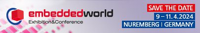 Join us at Embedded World 24, Nuremberg, Hall 2 stand # 2-559